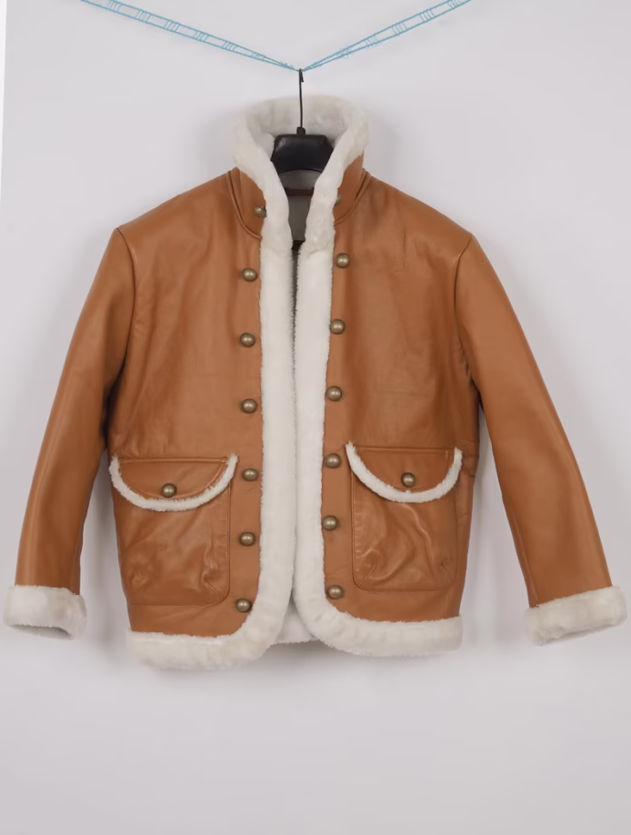 My Hero Academia Keigo Takami Brown Cotton Shearling Jacket