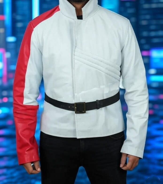 Handmade Helldivers 2 UF-16 Inspector Jacket Cosplay Red Legion Commander Jacket Costume Gift For Him