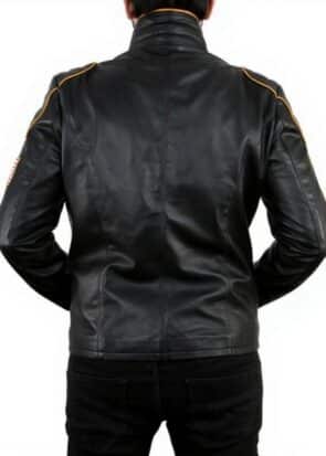 Handmade Fall Guy Ryan Gosling Leather Jacket Nasa The Fall Guy Costume Ryan Gosling Outfit