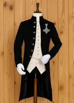 Papa Emeritus Costume Jacket Ghost Band Inspired Uniform Skull Face Cosplay Outfit Gothic Steampunk Halloween Papa Emeritus III Gothic