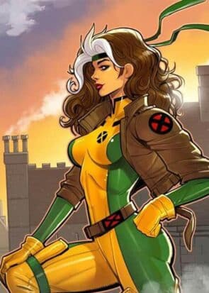 X-Men ’97 Rogue Brown Jacket
