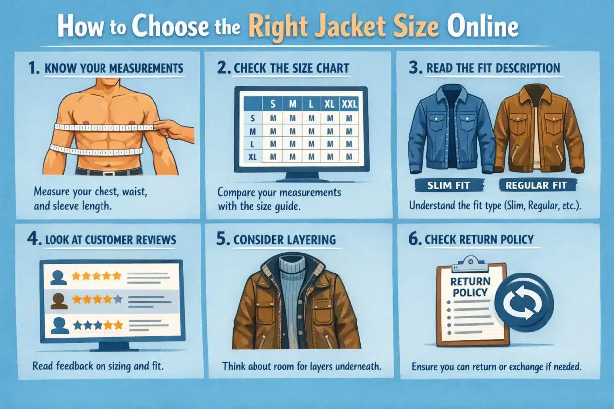 How to Choose the Right Jacket Size Online