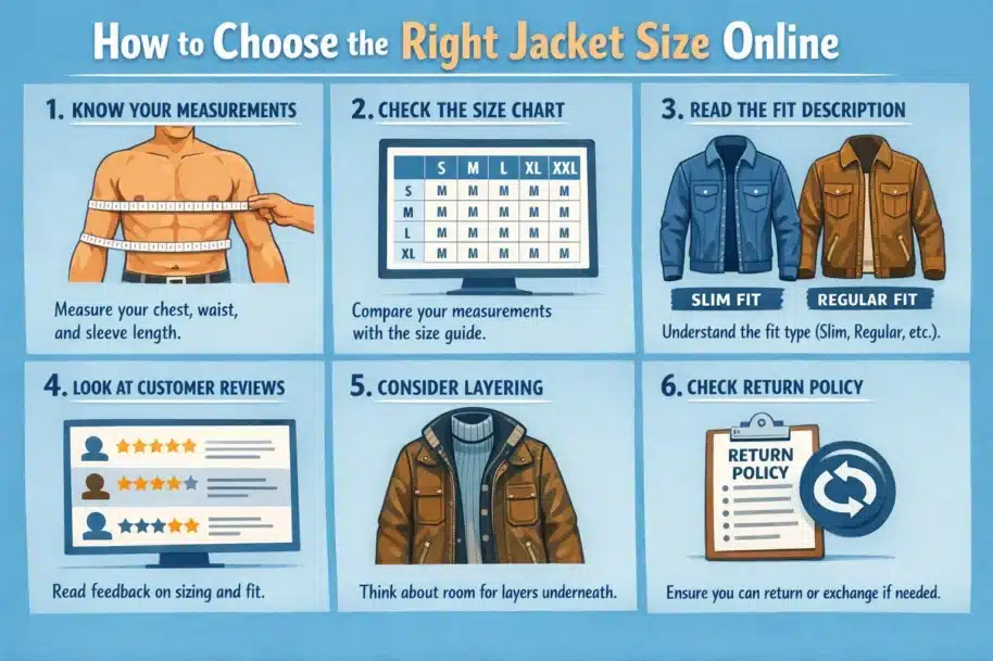 How to Choose the Right Jacket Size Online