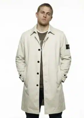 Pete Dunham Green Street Hooligans Coat – Charlie Hunnam Beige Long Coat