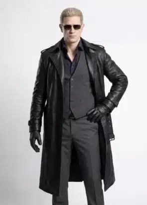 RE9 Resident Evil Requiem Zeno Black Leather Coat – Zeno Cosplay Costume