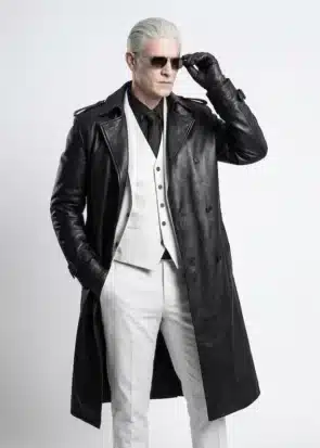 RE9 Resident Evil Requiem Zeno Black Leather Coat – Zeno Cosplay Costume