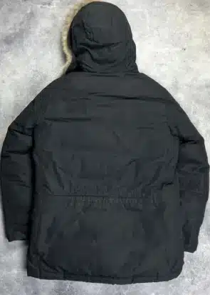 Stone island 2017 micro reps parka with fur